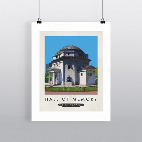 The Hall of Memory, Birmingham 11x14 Print