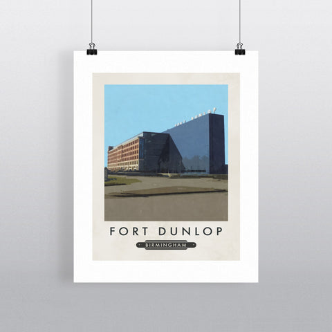 Fort Dunlop, Birmingham 11x14 Print