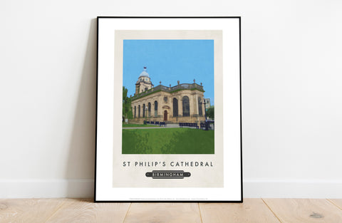 St Philip's Catherdral, Birmingham - Premium Art Print