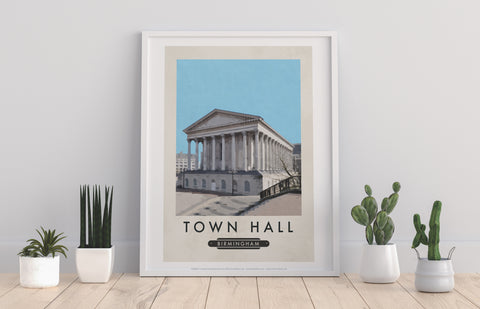 Town Hall, Birmingham - 11X14inch Premium Art Print