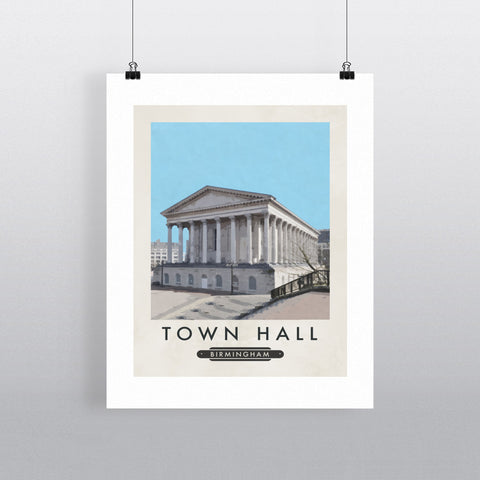The Town Hall, Birmingham 11x14 Print