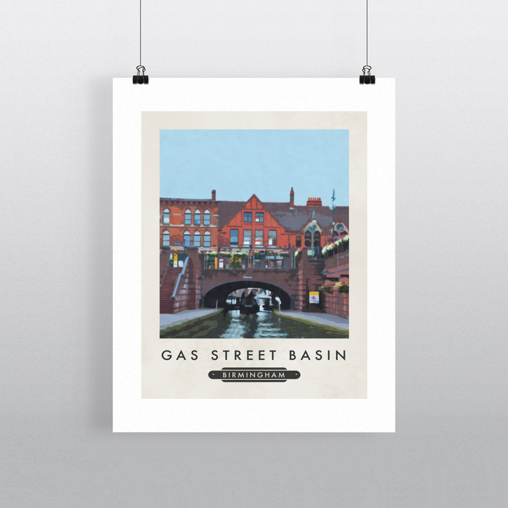 Gas Street Basin, Birmingham 11x14 Print