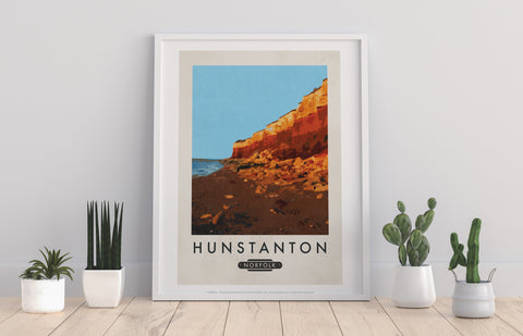 Hunstanton, Nofolk - 11X14inch Premium Art Print