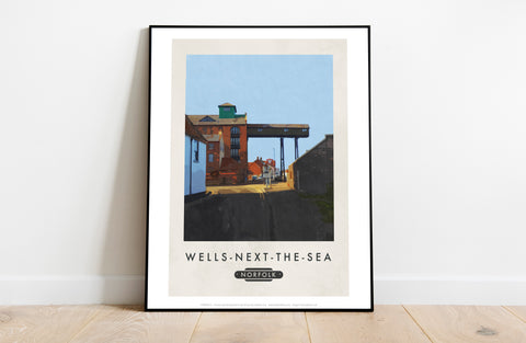 Wells-Next-The-Sea, Norfolk - 11X14inch Premium Art Print