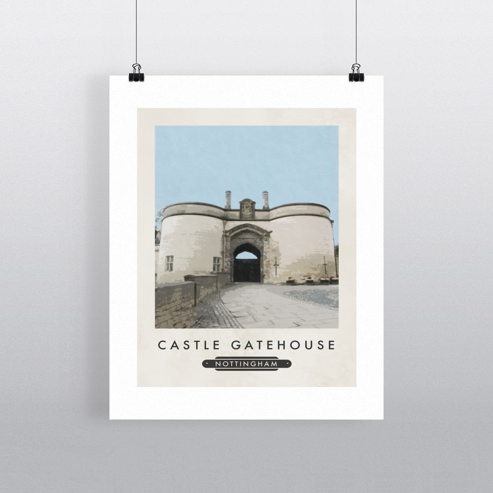 Nottingham Gatehouse 11x14 Print