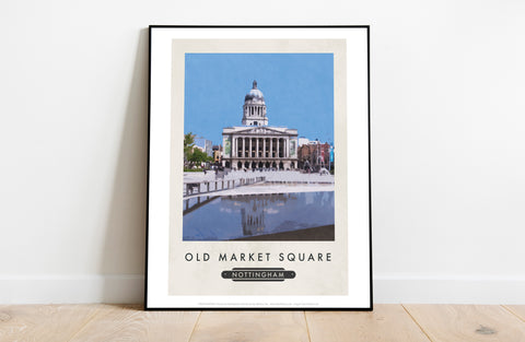 Old Market Square, Nottingham - 11X14inch Premium Art Print