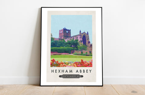 Hexham Abbey, Northumberland - 11X14inch Premium Art Print