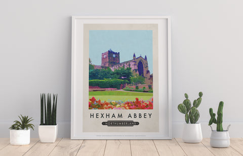 Hexham Abbey, Northumberland - 11X14inch Premium Art Print