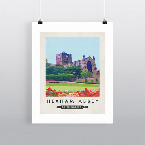 Hexham Abbey, Northumberland 11x14 Print