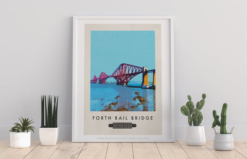 Forth Rail Bridge, Edinburgh - 11X14inch Premium Art Print