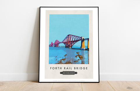 Forth Rail Bridge, Edinburgh - 11X14inch Premium Art Print