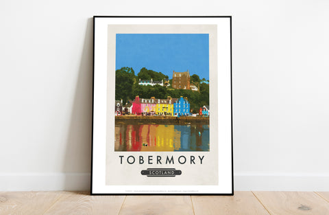 Tobermory, Scotland - 11X14inch Premium Art Print