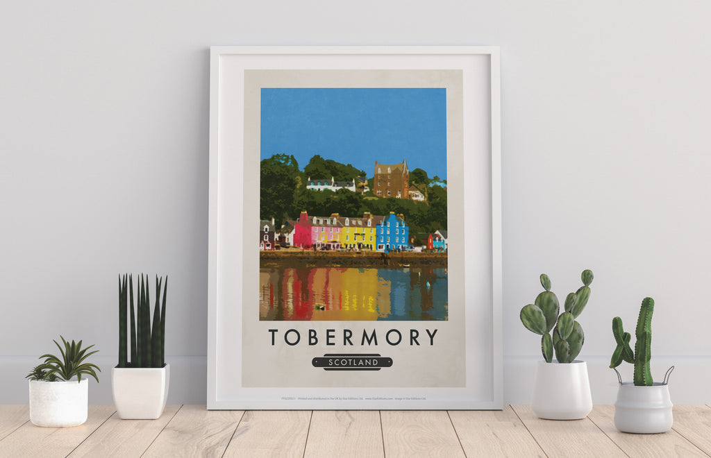 Tobermory, Scotland - 11X14inch Premium Art Print