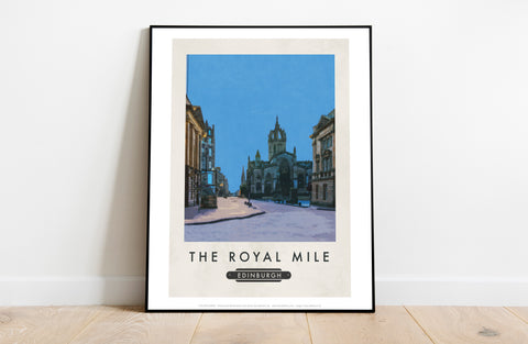 The Royal Mile, Edinburgh - 11X14inch Premium Art Print