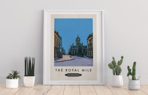 The Royal Mile, Edinburgh - 11X14inch Premium Art Print