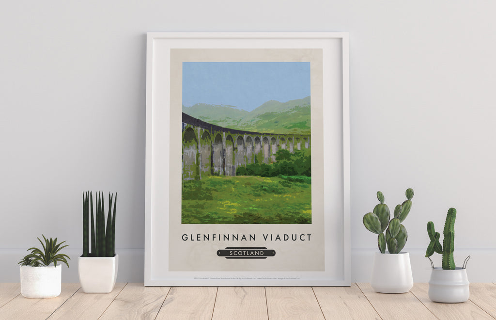 Glenfinnan Viaduct, Scotland - 11X14inch Premium Art Print