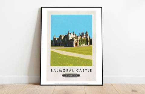 Balmoral Castle, Scotland - 11X14inch Premium Art Print