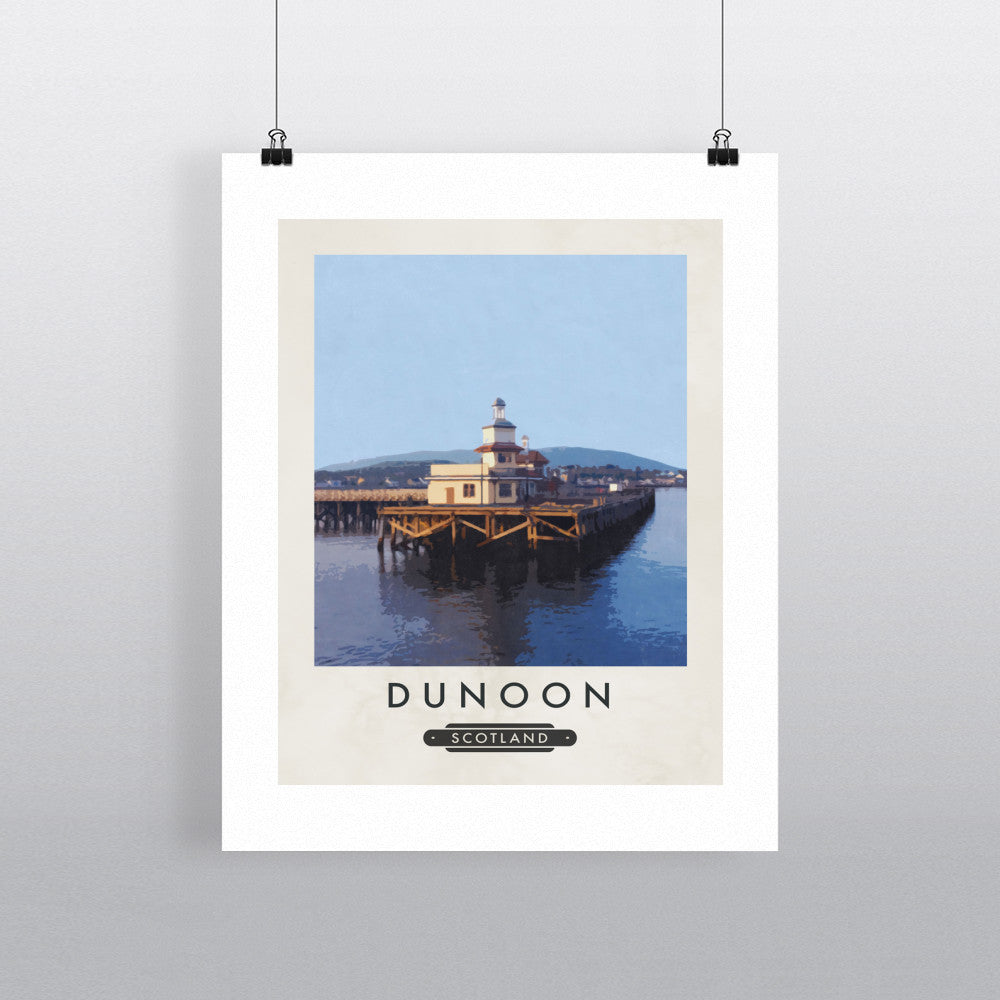 Dunoon, Scotland 11x14 Print