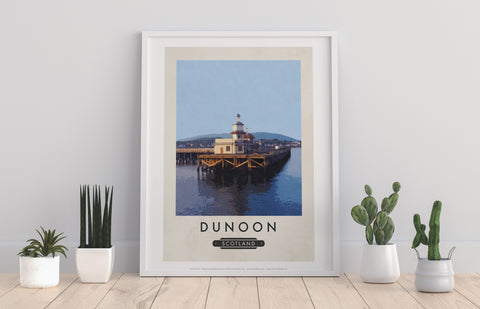 Dunoon, Scotland - 11X14inch Premium Art Print