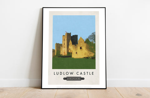 Ludlow Castle, Shropshire - 11X14inch Premium Art Print