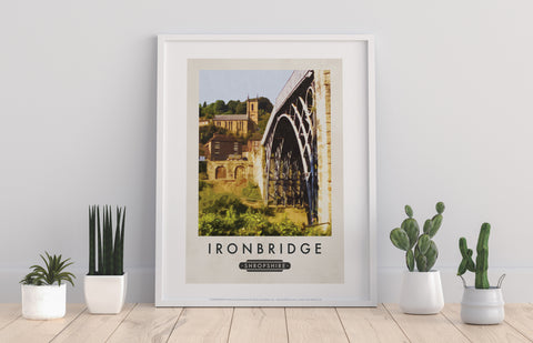 Ironbridge, Shropshire - 11X14inch Premium Art Print