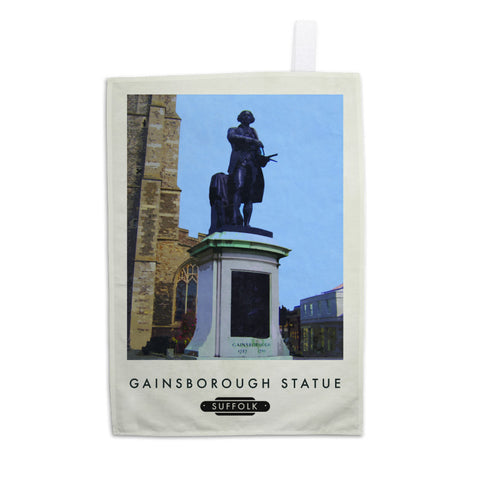 The Gainsborough Statue, Sudbury, Suffolk 11x14 Print