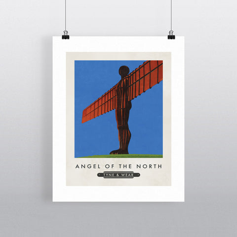 The Angel of the North, Gateshead 11x14 Print