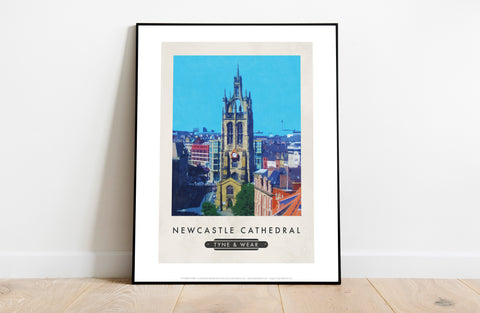 Newcastle Cathedral, Tyne And Wear - Premium Art Print