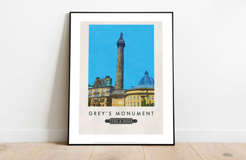 Greys Monument, Tyne And Wear - 11X14inch Premium Art Print