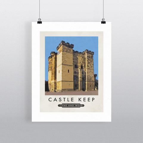 Castle Keep, Tyne and Wear 11x14 Print