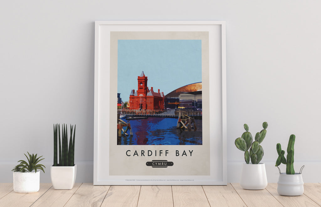 Cardiff Bay, Cymru - 11X14inch Premium Art Print