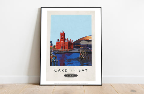 Cardiff Bay, Cymru - 11X14inch Premium Art Print