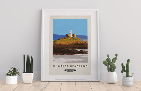 Mumbles Headland, Swansea - 11X14inch Premium Art Print