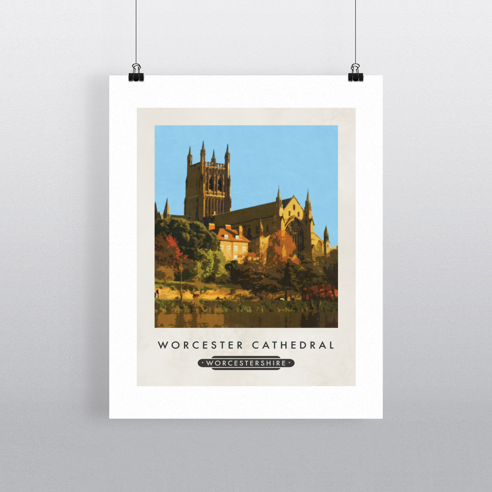 Worcester Cathedral, Worcester 11x14 Print