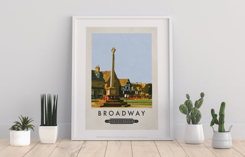 Broadway, Worcestershire - 11X14inch Premium Art Print