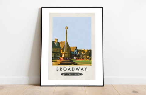 Broadway, Worcestershire - 11X14inch Premium Art Print