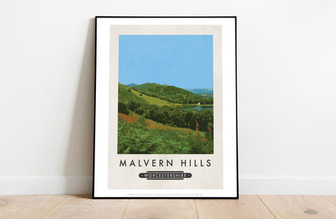 Malvern Hills, Worcestershire - 11X14inch Premium Art Print