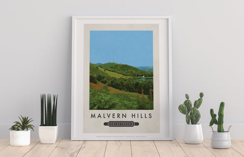 Malvern Hills, Worcestershire - 11X14inch Premium Art Print