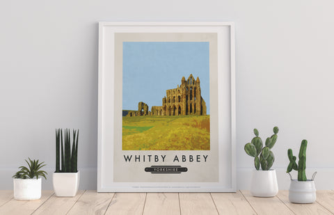 Whitby Abbey, Yorkshire - 11X14inch Premium Art Print