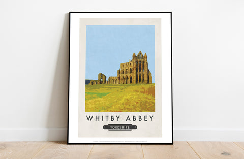 Whitby Abbey, Yorkshire - 11X14inch Premium Art Print