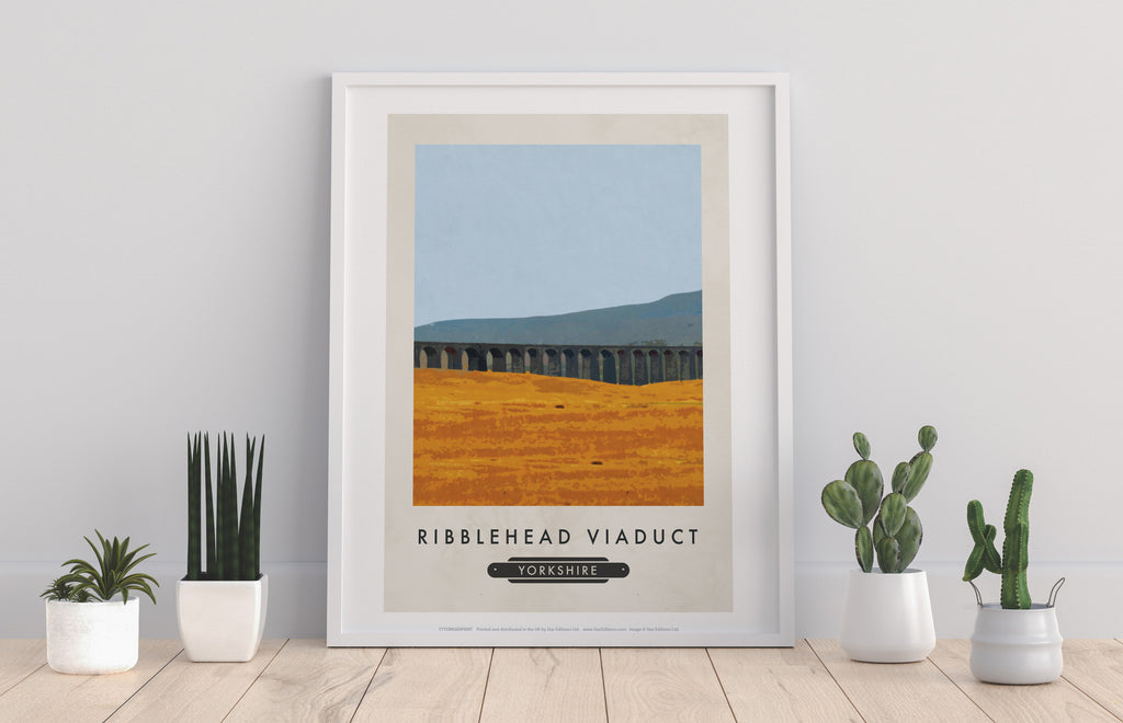 Ribblehead Viaduct, Yorkshire - 11X14inch Premium Art Print