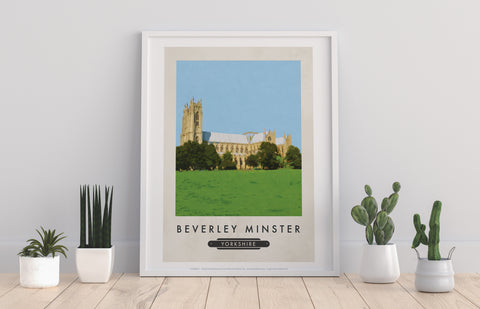 Beverley Minister, Yorkshire - 11X14inch Premium Art Print