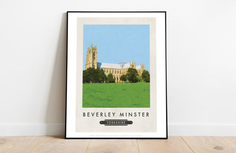 Beverley Minister, Yorkshire - 11X14inch Premium Art Print