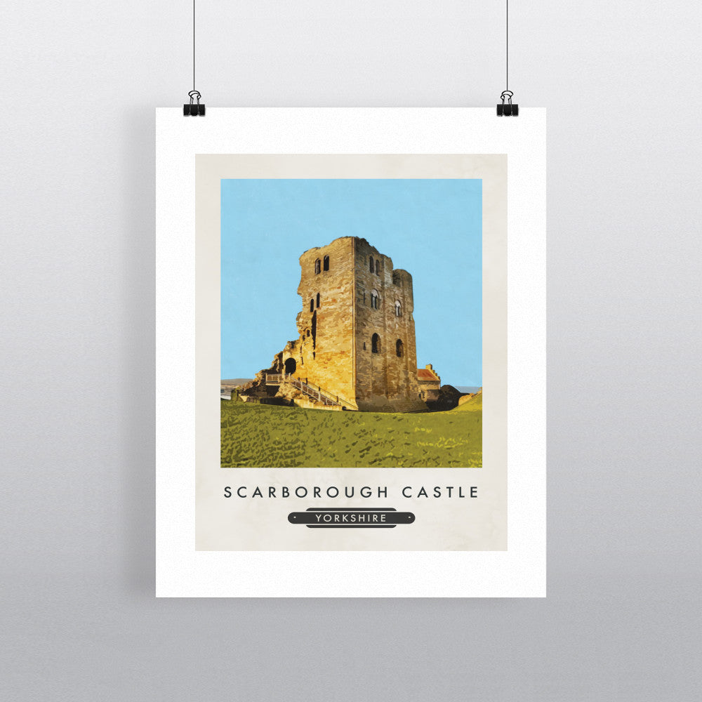 Scarborough Castle, Yorkshire 11x14 Print