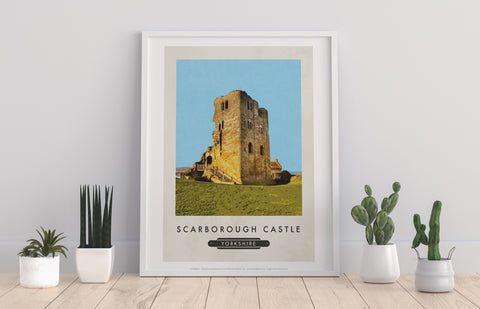 Scarborough Castle, Yorkshire - 11X14inch Premium Art Print